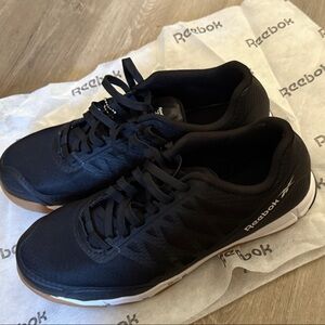 Reebok Men's Black and White Speed Tr Work Athletic Work Shoe